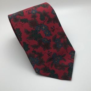 VTG Luciano Firenze Italia Silk Tie Cluster of grapes design